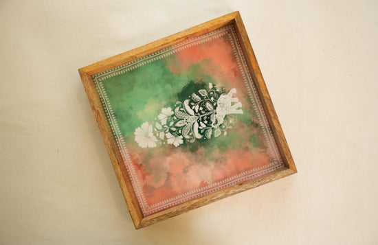 Nakkashi Diwali Serving Tray