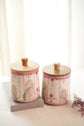 Peacock Garden Air Tight Jars - White