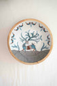 A Tribal Deer Chip N Dip Set - Blue