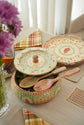 Suhani Platter & Serving Bowl Combo Orange