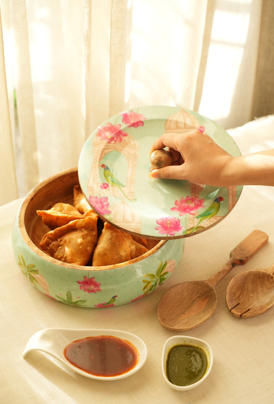 Bowl With Lid - Mint