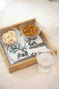 A Tribal Deer Small Tray - Blue