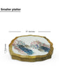 Mor Mahal Small Platter plate - Pink Blue