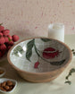 Pomegranate Wooden Serving Bowls - Red