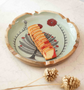 A Tree Of Hope Round Platter - Grey Green