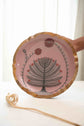 A Tree Of Hope Round Platter - Pink