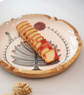 A Tree Of Hope Round Platter : Ivory Red