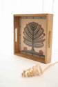 A Tree Of Hope Diwali Tray - Ivory Mustard