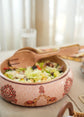 Noor Valley Wooden Snack Bowl : Brown