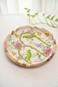Shahi Jharoka Round Platter - Purple