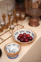 A Tribal Deer Chip N Dip Set - Blue