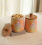 A Nakkashi Combo Of Tray & 2 Jars