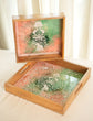 A Nakkashi Set Of 2 Serving Trays