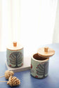 A Tree Of Hope Air Tight Jar - Grey Green