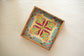 Gulnaar Combo Set Of Tray With 2 Jars - Baby Blue