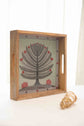 A Tree Of Hope Small Tray - Grey Green