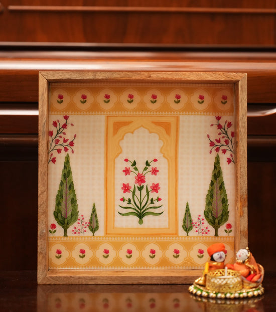 Rajwada Diwali Tray - Yellow