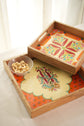 Gulnaar Combo of Set of 2 Trays