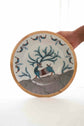 A Tribal Deer Chip N Dip Set - Blue