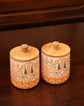 A Rajwada Air Tight Jars - Orange