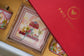 Combo Royal Bird Air Tight Jars & Tray - Pink
