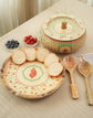 Suhani Platter & Serving Bowl Combo Orange
