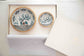 A Tribal Deer Chip N Dip Set - Blue