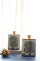 A Tree Of Hope Combo Air Tight Jars & Tray - Green