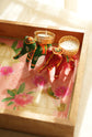 A Diwali Tray - Peach