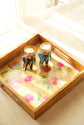 Basant Tray - Lime Yellow