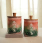 A Nakkashi Set Of 2 Jars