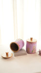 Peacock Garden Air Tight Jars - Lilac