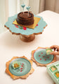 I Bloom Cake Set : Teal Red
