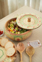 Suhani Platter & Serving Bowl Combo Orange
