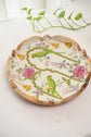 Shahi Jharoka Round Platter - Purple