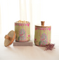 Peacock Garden Air Tight Jars - Lime Green