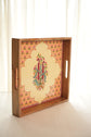 Gulnaar Big Serving Tray - Peach