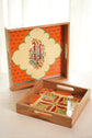 Gulnaar Combo of Set of 2 Trays