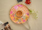 Chip N Dip Plate: Peach