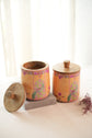 Peacock Garden Air Tight Jars - Yellow