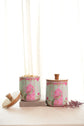 Peacock Garden Air Tight Jars -Aqua Blue