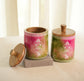 A Nakkashi Set Of 2 Air Tight Jars