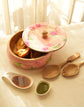 Bowl With Lid - Peach