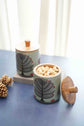 A Tree Of Hope Air Tight Jar - Grey Green