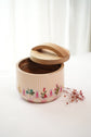 Before I Bloom Vertical Bowl Jar- Peach