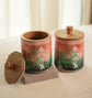 A Combo Set Of Tray & 2 Jars