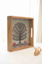 A Tree Of Hope Small Tray - Grey Green