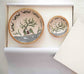 A Tribal Deer Chip N Dip Set - Green