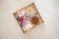 A Tribal Peacock Diwali Tray - Pink