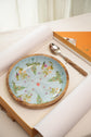 Rang Barse Bowl Plate - Aqua Blue